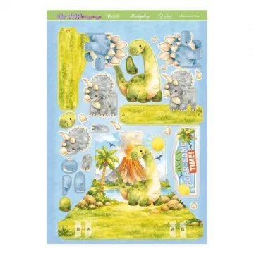 A Roar-some Time! Side-Pop Stepper Card